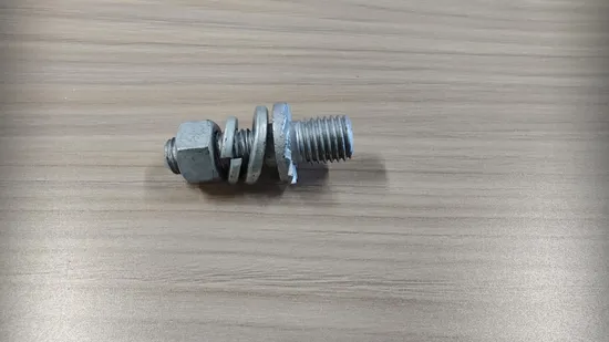 Anti Rust Bolt Assembly Robust High Tensile Fastener
